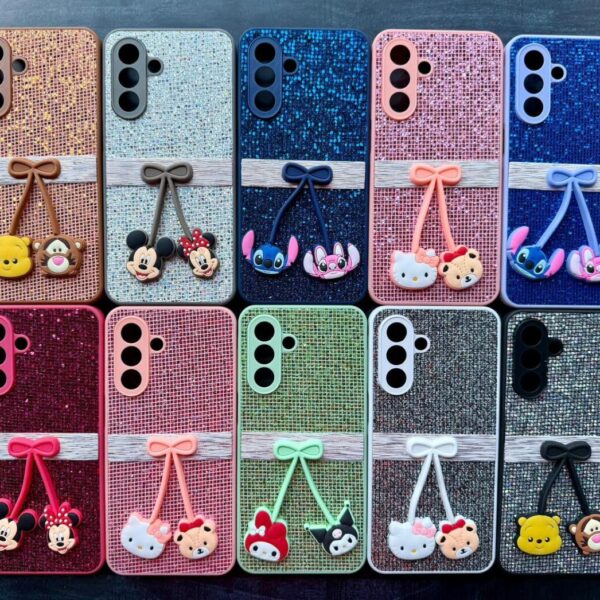 Ladies Diamond Mobile Cover with Diamond Sheet and Carton Latkan