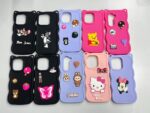 Silicon Cartoon Ear Case 3D Cute Soft Silicone Back Cover