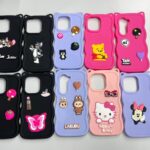Silicon Cartoon Ear Case 3D Cute Soft Silicone Back Cover