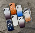 Double Color MagSafe Case with metal key ring shockproof mobile cover wholesale
