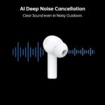 Oppo Enco Air2i Wireless Earbuds with Mic, Fast Charging & 28H Battery (Moonlight White) - Image 3