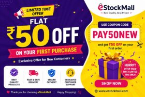 Rs.50 OFF First time Order
