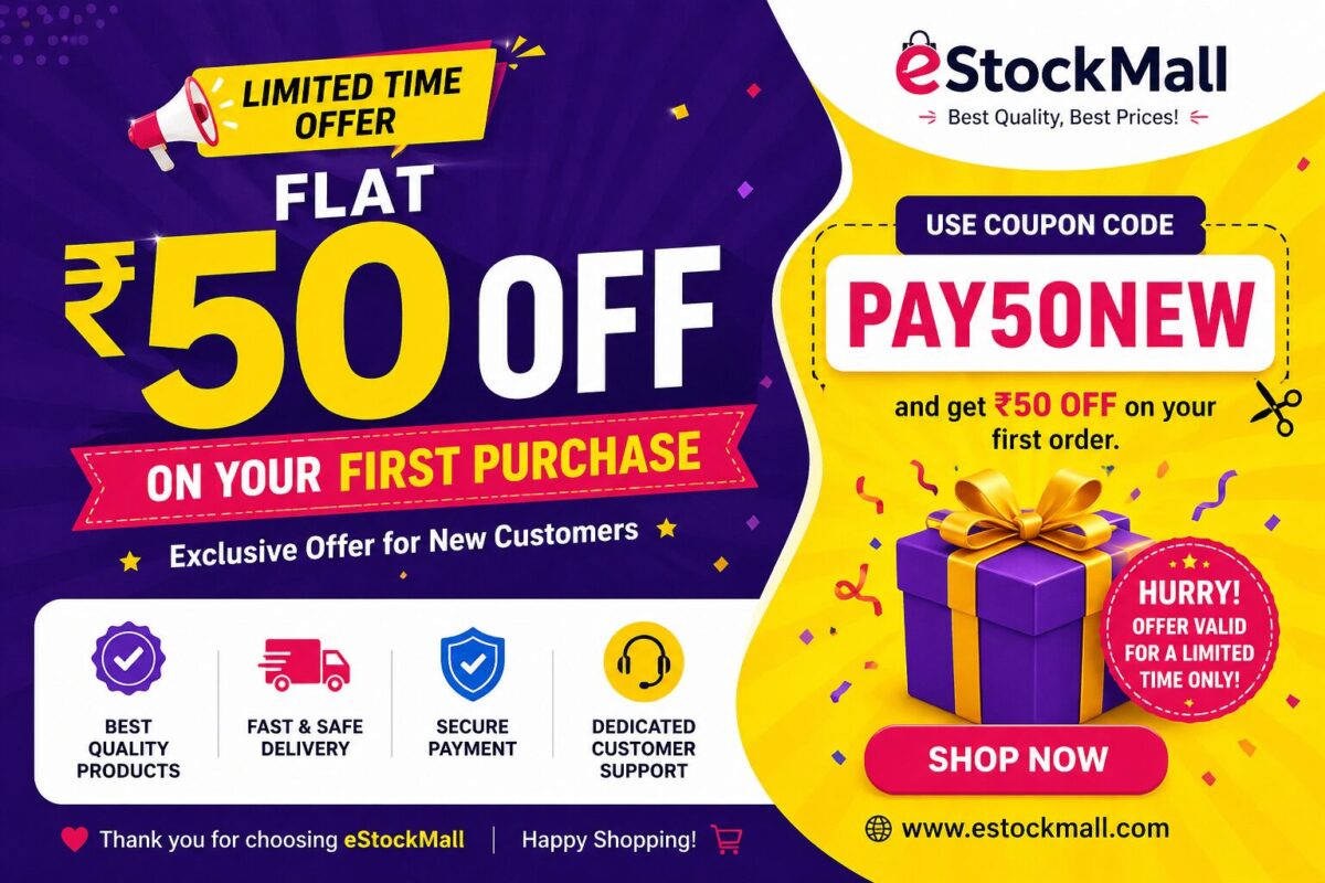Rs.50 OFF First time Order